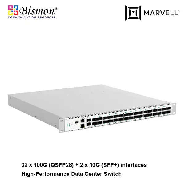 32-Port 100G QSFP28 High-Performance Data Center Core-Spine Switch(Marvell)